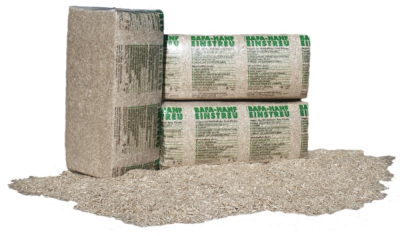 BAFA Hanf-Einstreu Anwendung - Hemp bedding use
